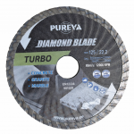 Teemantketas PUREVA TOOLS 125x22,2mm TURBO