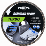 Teemantketas PUREVA TOOLS 230x22,2mm TURBO