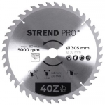 Saeketas Strend Pro TCT 305/40Tx30mm puidule