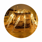 LED-valguskett Modee C2013 20LED/2.85m, 0,45W, 2700K, 3xAA, j&auml;&auml;purikad