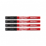 Marker Milwaukee Inkzall, terav - must - 4tk
