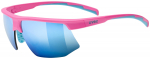 Prillid Uvex aerios s pink matt / mirror blue
