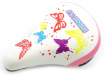 Sadul Azimut KIDS Butterfly 230x155mm white-pink (1036)