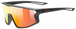 Prillid Uvex skyrise jr. black matt / mirror red