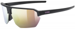 Prillid Uvex vectiv black matt / mirror pink