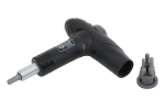 T&ouml;&ouml;riist Cyclus Tools Torque T-spanner adjustable 4/5/6Nm with Hex 3/4/5mm and Torx T25 bits (720636)