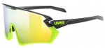 Prillid Uvex sportstyle 231 2.0 black yellow matt / mirror yel