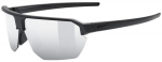 Prillid Uvex vectiv black matt / mirror silver