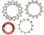 Tirr set SunRace SPCS11 11-13-15T 11-speed with lockring metallic