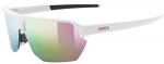 Prillid Uvex vectiv white matt / mirror pink