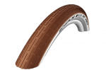V&auml;liskumm 26" Schwalbe Fat Frank HS 375, Active Wired 60-559 Brown/Whitewall-Reflex