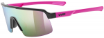Prillid Uvex dyrt jr. black-pink matt / mirror pink
