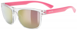 Prillid Uvex rookie clear-pink / mirror pink