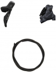 Ketaspidur tagumine Shimano GRX Di2 ST-RX715 (R) + BR-RX410 (R) J-kit 1x12-speed