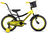 Jalgratas Tabou Rocket Alu 16 black-yellow