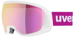 Suusaprillid Uvex Contest FM white mat / pink