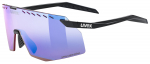 Prillid Uvex pace stage CV black matt / mirror blue