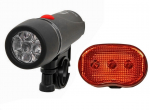 Tulede komplekt Azimut Torch+Oval 5/3LED with batteries