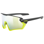 Prillid Uvex Sportstyle 231 black-lime mat / mirror yellow