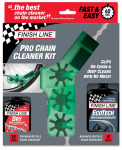 Keti hoolduskomplekt Finish Line Chain Cleaner with degreaser and lube