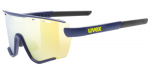 Prillid Uvex sportstyle 236 S Set blue matt / mirror yellow
