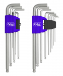 T&ouml;&ouml;riist set Cyclus Tools Imbus Hexagon ball-end 9 pcs. with holder (720559)