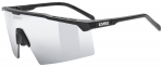 Prillid Uvex flowline black matt / mirror silver