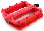 Pedaalid ACID Flat C3-ZP plastic red