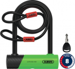 Lukk Abus Ultra Mini 410K/150HB140 green SH + Cobra 10/120