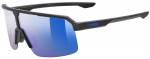 Prillid Uvex ramp black matt / mirror blue