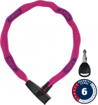 Lukk Abus 6806K/85 NEON pink (square chain)