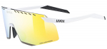 Prillid Uvex pace stage CV white matt / mirror gold