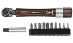 Tool set ProX Premium Line with dynamometer 2-14Nm 12-parts bronze