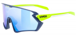 Prillid Uvex sportstyle 231 2.0 blue-yellow matt / mirror blue