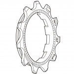 Tirr Shimano DEORE XT CS-M760 9-speed 11T
