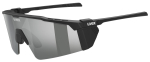 Prillid Uvex flowline glacier black matt / mirror silver
