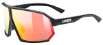 Prillid Uvex sportstyle 237 CV black mat / racy red
