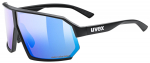 Prillid Uvex sportstyle 237 CV black mat / buzzy blue