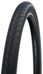 V&auml;liskumm 28" Schwalbe Marathon Plus HS 348 Perf Wired 32-622 Black-Reflex