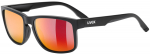 Prillid Uvex poise black matt / mirror red