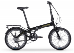 Jalgratas Tabou Fold Street black-gold