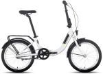 Jalgratas Tabou Fold ECO white-green