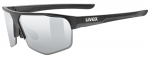 Prillid Uvex axos set black matt / mirror silver