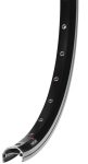 Velg Mach1 840 28" - 622x23C Black 36H ZigZag with eyelets V8.4