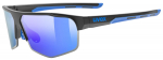 Prillid Uvex axos set black mat / mirror blue