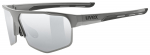 Prillid Uvex axos set grey matt / mirror silver
