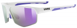 Prillid Uvex axos set white matt / mirror purple