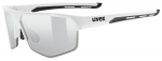 Prillid Uvex axos set white matt / mirror silver