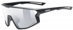 Prillid Uvex skyryse V black matt / litemirror silver
