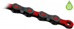 Kett KMC DLC12 BlackRed 12-speed 126-links Waxed